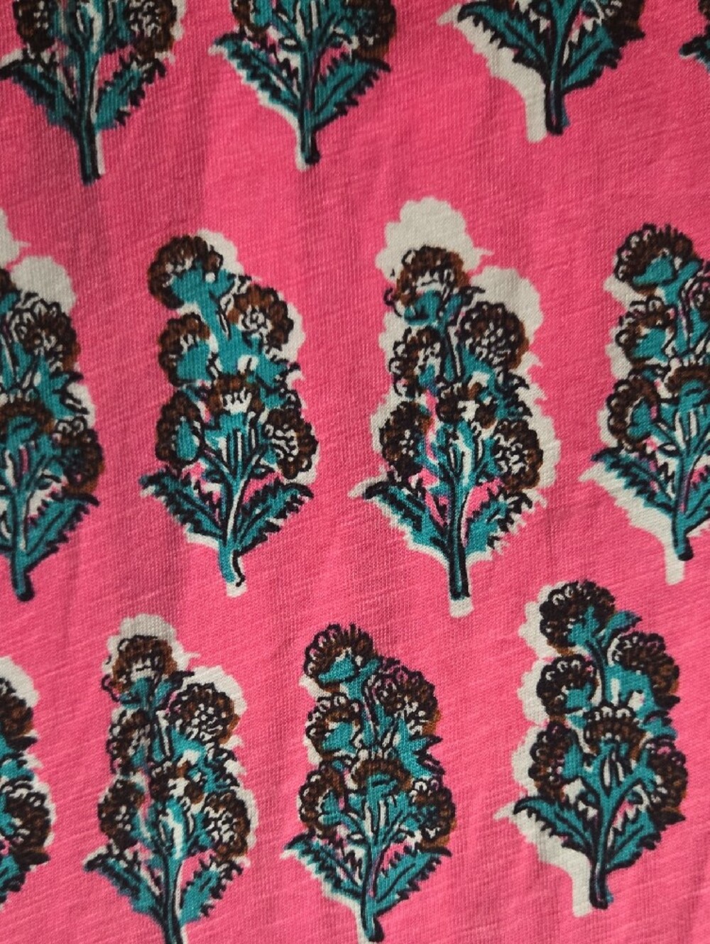 Boden Pink Floral Tank Dress, Cotton - Picture 3 of 3